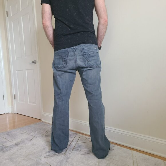 Fidelity Denim 5011 Diego Steel Jeans Men’s 36x32 Relaxed Straight Made in USA - Picture 2 of 14